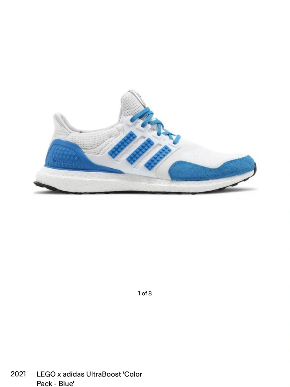 adidas x LEGO Men’s 12 - Ultraboost Blue